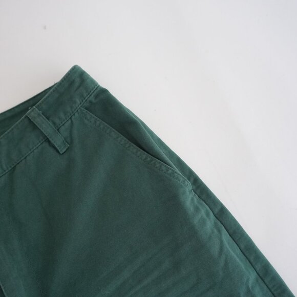Aritzia Sunday Best Green High Rise Straight Leg 100% Cotton Chino Style Pants 4 - Picture 6 of 13